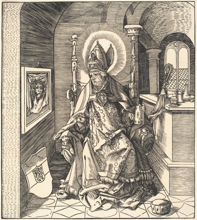 Sankt Remigius av Leonhard Beck