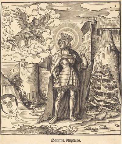 Saint Rupert av Leonhard Beck