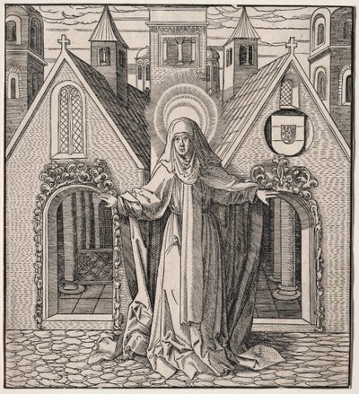 Saint Rega, 1512-1516. av Leonhard Beck