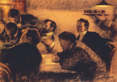 Gruppbild av Leonid Osipovic Pasternak