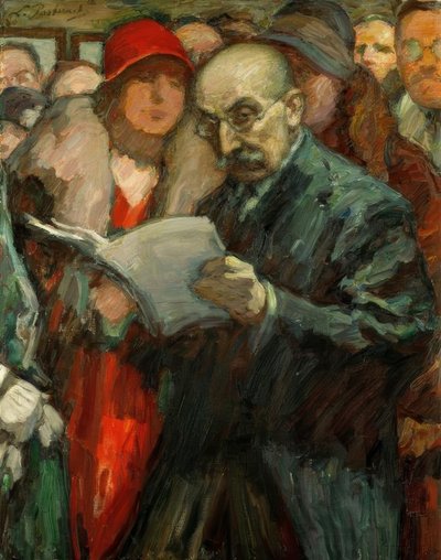 Max Liebermann, ordförande för Berlins konstakademi av Leonid Osipovic Pasternak