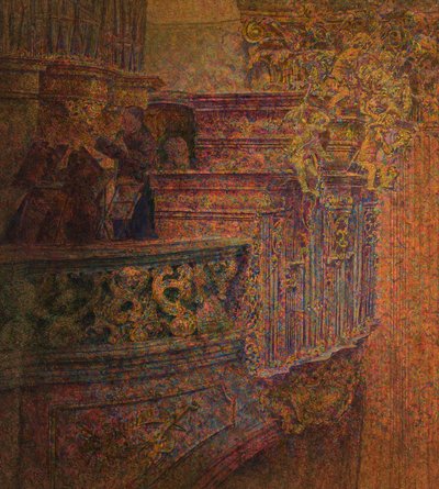 Kyrka i Melk kloster av Leopold Blauensteiner