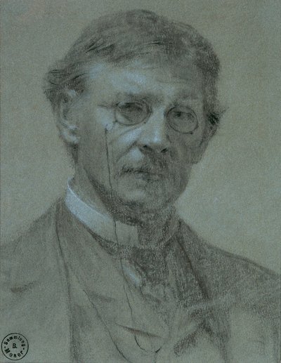 självporträtt av Leopold Carl Muller