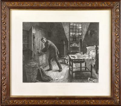 The Road to Ruin: The End (etsning) av Leopold Flameng