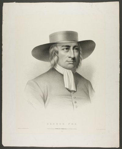George Fox av Leopold Grozelier