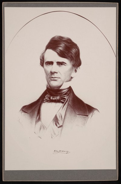 Porträtt av John Walker Maury 1809-1855, 1855. av Leopold Grozelier
