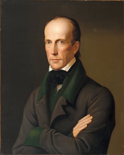 Porträtt av ärkehertig Johannes av Österrike (1782-1859), av Kupelwieser, Leopold (1796-1862). Olja på duk av Leopold Kupelwieser