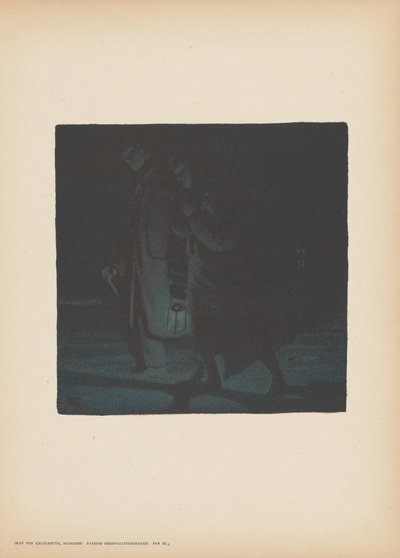 hemkomst av Leopold von Kalckreuth