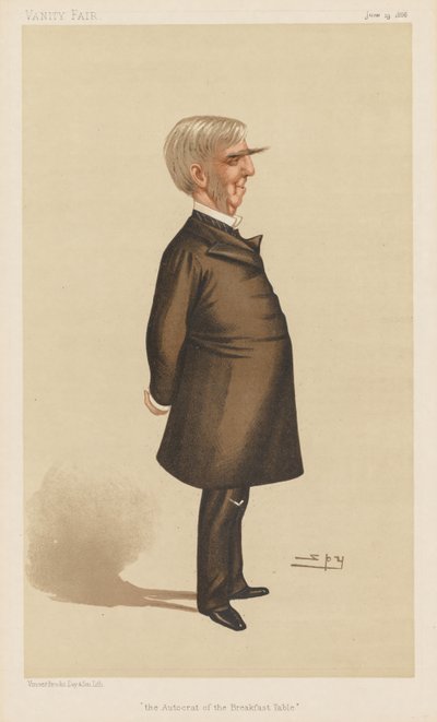 Vanity Fair: The Autocrat of the Breakfast Table, 1886. av Leslie Matthew