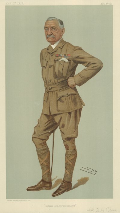 Överste Francis William Rhodes av Leslie Matthew Ward