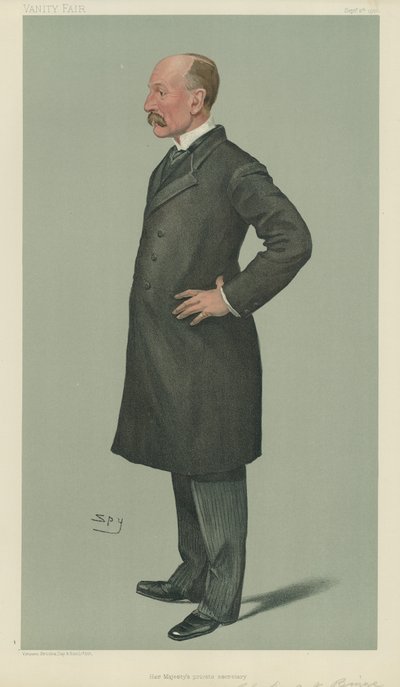 Överste Sir Arthur Bigge av Leslie Matthew Ward