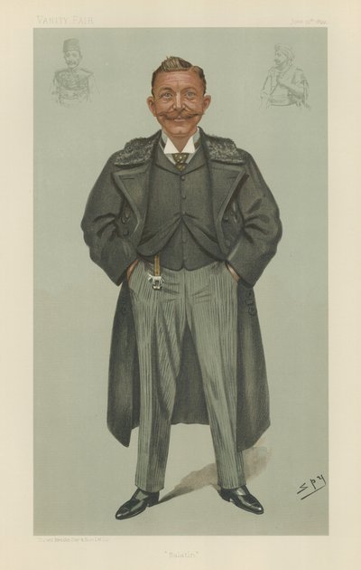 Oberst Sir Rudolf Carl von Slatin swed av Leslie Matthew Ward