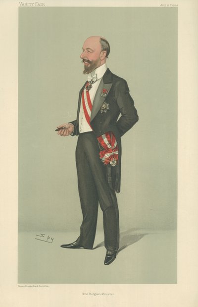 Greve Charles de Lalaing av Leslie Matthew Ward