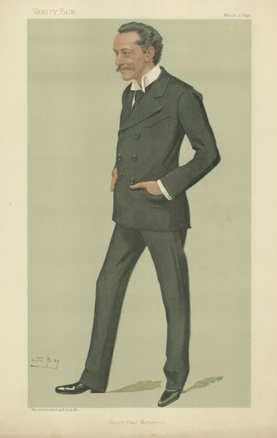 Greve Paul Wolff Metternich av Leslie Matthew Ward