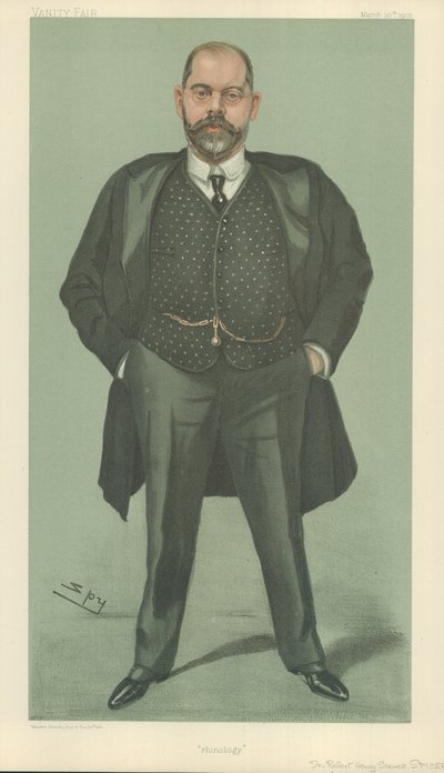 Dr Robert Henry Scanes Spicer, Rhinology, 20 mars 1902, Vanity Fair-tecknad serie av Leslie Matthew Ward