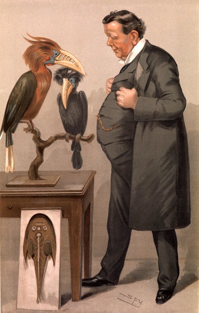 Edwin Ray Lankester, brittisk zoolog, 1905 av Leslie Matthew Ward