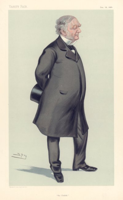 Erasmus Wilson, engelsk kirurg och antikvarie, 1880 av Leslie Matthew Ward