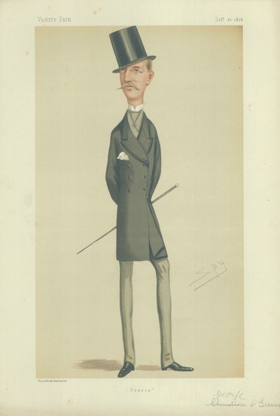 HM George, kung av Grekland av Leslie Matthew Ward