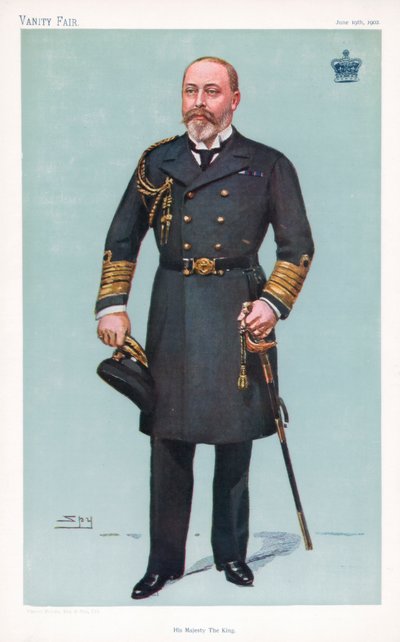 Hans Majestät Konungen, 1902 av Leslie Matthew Ward