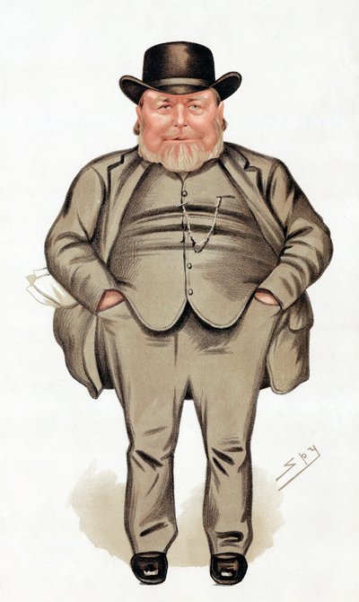 Joseph Arch 1826-1919, engelsk jordbruksarbetare, fackföreningsmedlem och politiker, 1886 av Leslie Matthew Ward