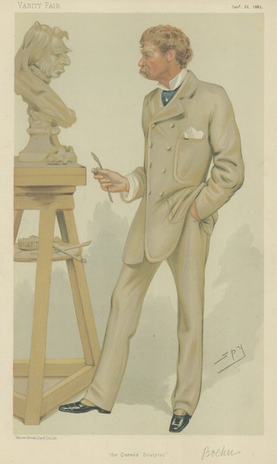 Joseph Böhm av Leslie Matthew Ward
