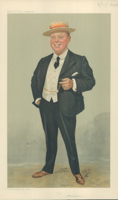 Leo Trevor, Leo, 2 november 1905, Vanity Fair-karikatyr av Leslie Matthew Ward