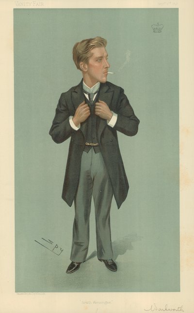 Lord Warkworth, South Kensington, 2 september 1897, Vanity Fair-karikatyr av Leslie Matthew Ward