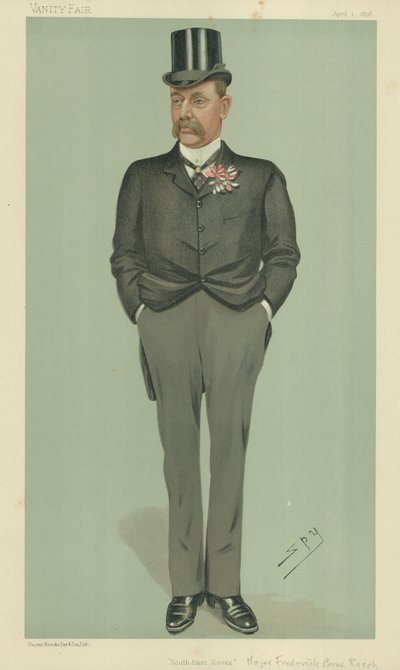 Major Frederick Carne Rasch av Leslie Matthew Ward
