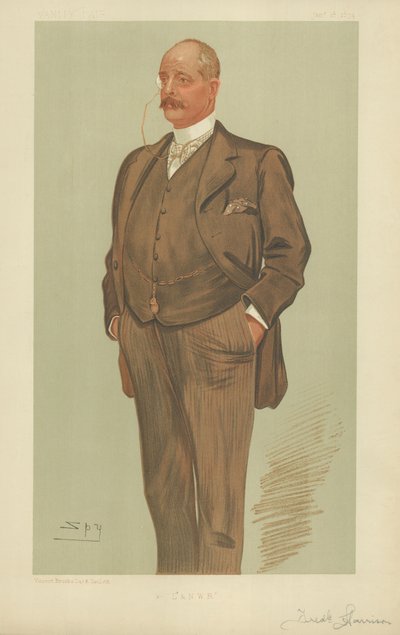 Herr Frederick Harrison av Leslie Matthew Ward