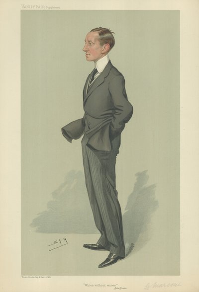 Herr G Marconi av Leslie Matthew Ward