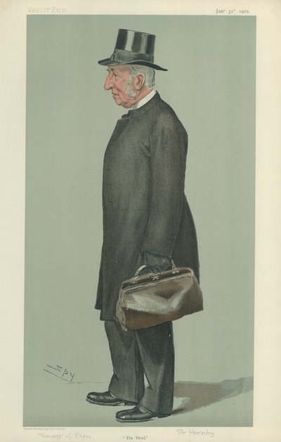 Mr J J Hornby, prosten i Eton av Leslie Matthew Ward