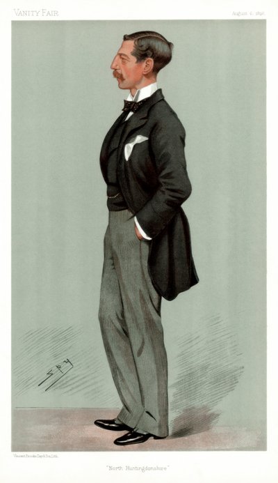 North Huntingdonshire, Ailwyn Fellowes, brittisk politiker, 1896. av Leslie Matthew Ward