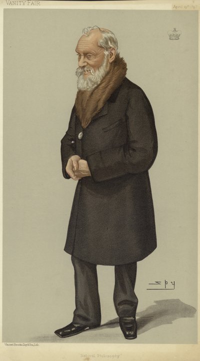 Porträtt av William Thomson, Baron Kelvin av Leslie Matthew Ward