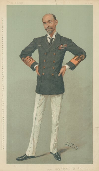 Sir Edward Hobart Seymour, Kina, 31 oktober 1901, Vanity Fair-karikatyr av Leslie Matthew Ward
