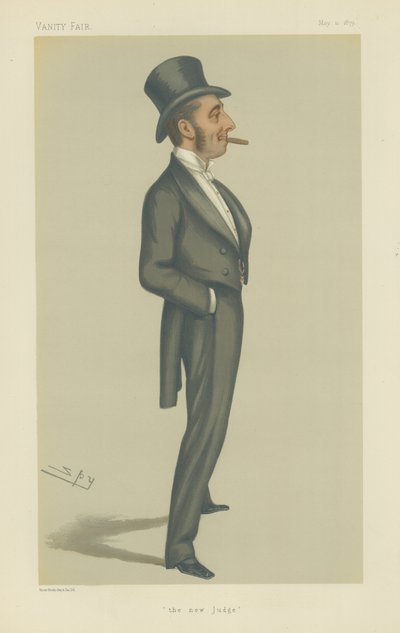 Den ärade herr Justice Straight av Leslie Matthew Ward