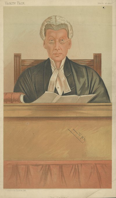 Den ärade Sir J W Chitty av Leslie Matthew Ward