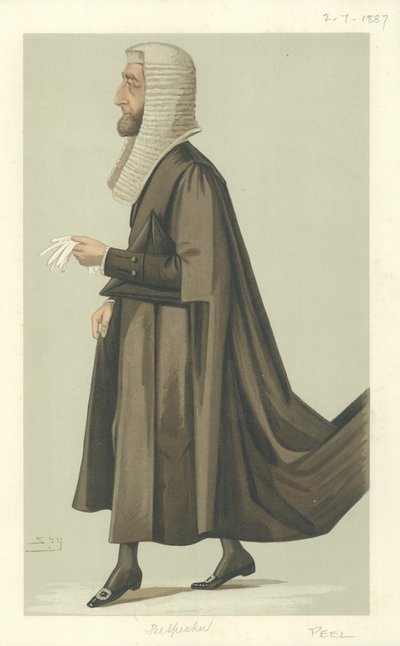 The Right Hon Arthur Wellesley Peel av Leslie Matthew Ward