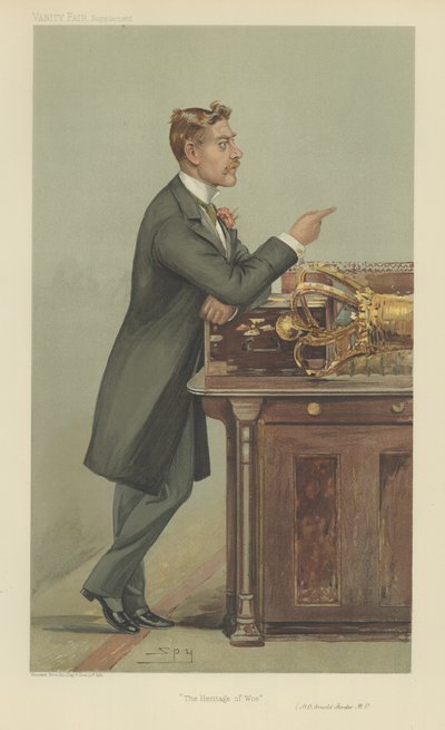 Den rätte ärade Hugh Oakeley Arnold-Foster av Leslie Matthew Ward