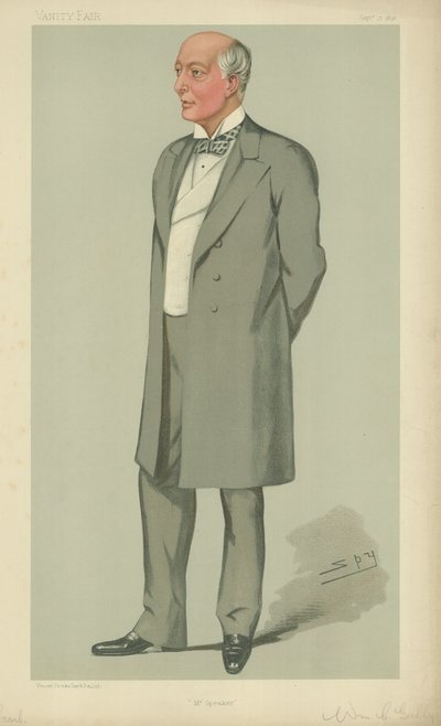 Talmannen William Gully av Leslie Matthew Ward