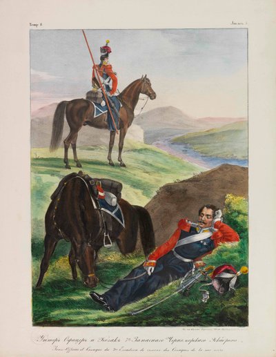 Officer för Black Sea Cossack Squadron Uniforms of the Russian Imperial Army, 1837-1839. av Lev Alexandrovich Belousov