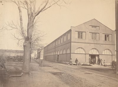 Verkstäder vid Washington Arsenal,1858-1859 (foto) av Lewis Emory Walker