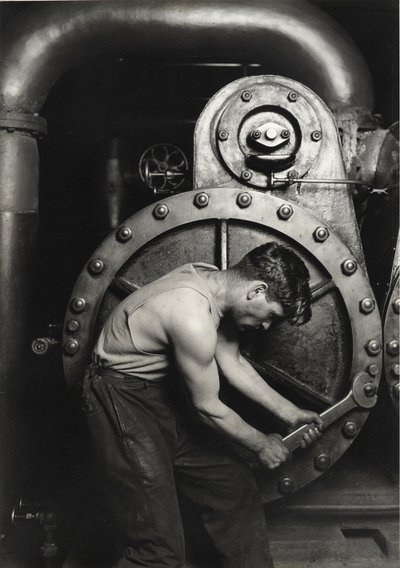 Power House mekaniker av Lewis Wickes Hine