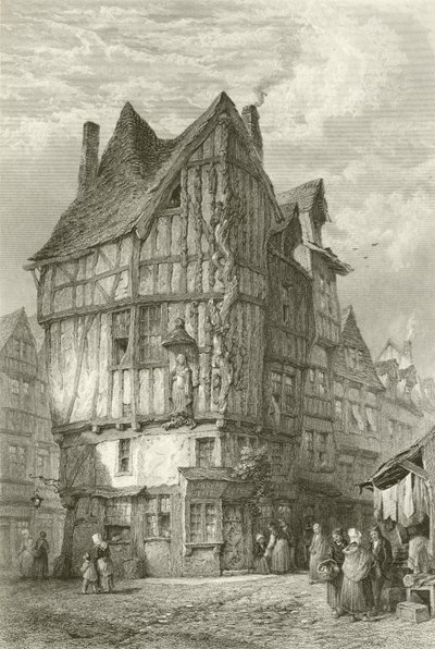 Huset med Jesse-trädet, Joigny av Lewis John Wood
