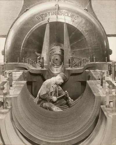 Turbinens hjärta av Lewis W. Hine