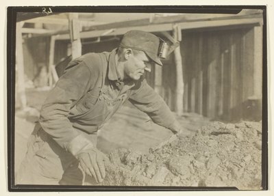 Bromsare på koltåg, Pennsylvania av Lewis Wickes Hine