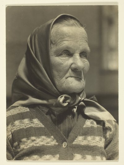 Tjeckisk mormor, Ellis Island av Lewis Wickes Hine