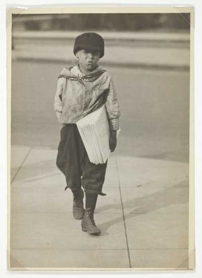 Dannie Mercurio, 150 Schottes Alley, Washington D.C. av Lewis Wickes Hine