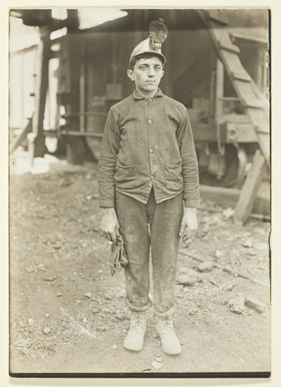 Förare i kolgruva i Pennsylvania av Lewis Wickes Hine