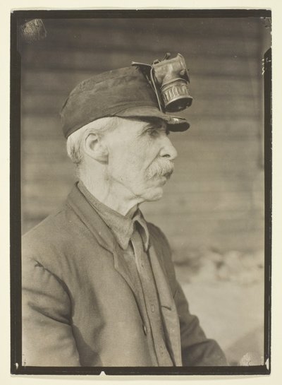 Engelsk kolgruvearbetare av Lewis Wickes Hine