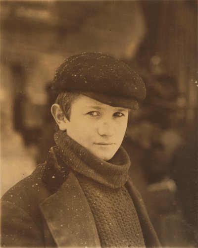 Tidningschef, Utica, delstaten New York av Lewis Wickes Hine